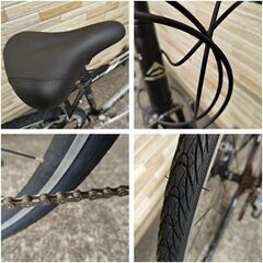 中古自転車 2×9段変速 500MM メリダ クロスバイク軽整備済み 防犯登録対応 町田市 相模原市 MM807の画像