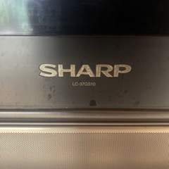 SHARP 液晶テレビ 37型 シャープの画像
