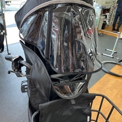 ギュット　自転車前乗せチャイルドシートレインカバー付きの画像