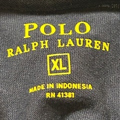 チビタグ POLO RALPH LAUREN ポロ 半袖Tシャツ XL ネイビー メンズの画像