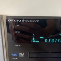 ONKYO CD  MDコンポの画像