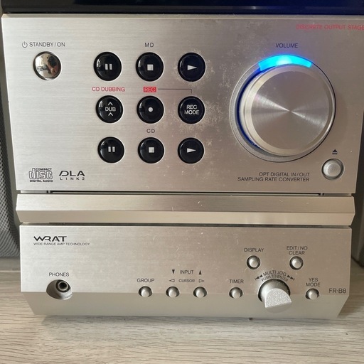 ONKYO CD MDコンポ (ppp) 住吉のオーディオ《コンポ》の中古