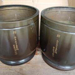 火鉢（新品）木箱入りの画像