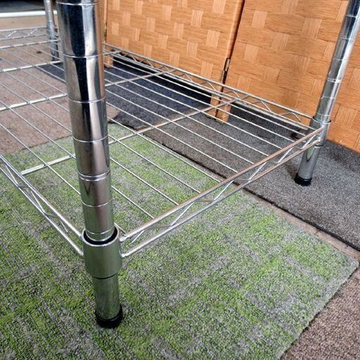 商談中メタルラック 5段 幅85cm 奥行40cm 高さ178.5cm  スチールラック 多目的収納  アルミラック 札幌 北20条店