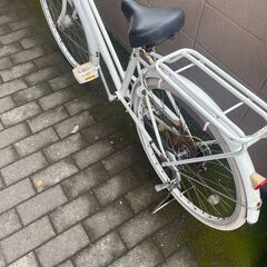 リサイクルショップどりーむ荒田店　No424 自転車　シティサイクル　26インチ　ちょっと訳アリのため格安販売(商品説明欄参照)　走行可能品　の画像