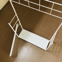 JM20142K) ミニスチールラック＜幅：約44cm 高さ：約64cm 奥行：約14cm＞中古品【取りに来られる方限定】　 の画像