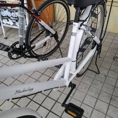 🚴新品未使用！！/21テクノロジー/26インチ自転車/ライト付き/メーカー保証1年/№757🚴の画像