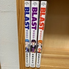 人気のコミック「BLAST」を1-３巻の３巻セットにて（完結）の画像