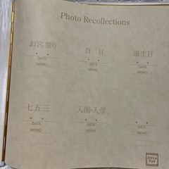 写真アルバム　フォトフレームの画像