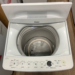 2021年製　ハイアール　4.5K 洗濯機　JW-E45CEの画像