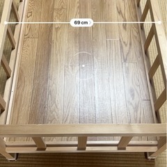 ベビーベッドの画像