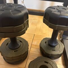 WASAI 　MK680 ぶら下がり健康器 懸垂マシン ＆ダンベル２個（10kg×２）の画像