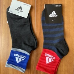adidas 靴下 21〜23cmの画像
