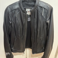 【美品】Harley Davidson 本革ジャケット Sサイズの画像