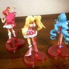 ★プリキュア　フィギュア 3体セット 中古品の画像
