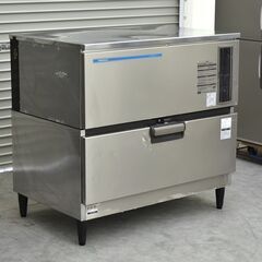 ≪yt1993ジ≫ ホシザキ 業務用製氷機 IM-230DWM-1 キューブアイスメーカー 製氷230kg スタックオンタイプ ST-200A 現状品 製造番号/H202288/T04111 中古厨房機器/宮城県仙台市 70618-06の画像