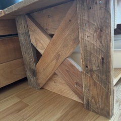 Jura Furniture (ジュラファニチャー ) 古材　ローテーブル8/15まで値引きの画像