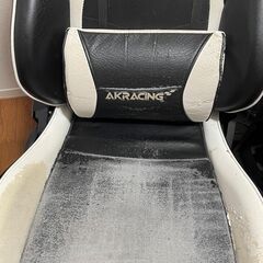 AKRACING エーケーレーシング デスクチェア ゲーミングチェア NITRO-WHITE 白色の画像