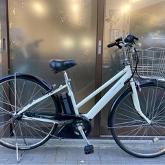 電動自転車 3582 ヤマハ PAS City 27インチ ホワイトの画像