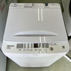 【リサイクルショップ ピカソ 小松原】🌀✨✨分解洗浄済❗❗✨【2024年製✨Hisense 全自動洗濯機 6.0kg（HW-T60H）】🌀★6375★の画像