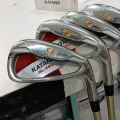 0807-038 カタナゴルフ アイアン SL450 6-9.P.S.Aの画像