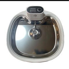 ワイヤレス自動猫用水飲み場 - 88oz/2.6L/0.69Gal、モーションセンサー自動給水、超静音 - 充電池式ペット用水飲みの画像