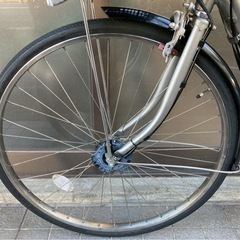 電動自転車 3539 ヤマハ PASナチュラ 26インチ シルバーの画像