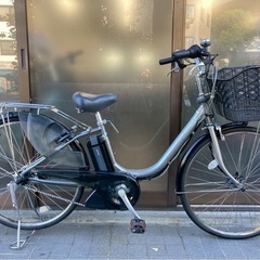 電動自転車 3539 ヤマハ PASナチュラ 26インチ シルバーの画像