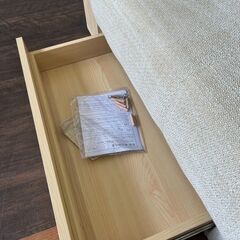 【広島石内店】ジモティー割！！３Pソファ/クリ-ニング済み/HG-6733の画像