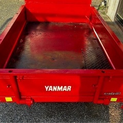 ヤンマー 運搬車 FG182 最大8.0馬力 ガソリン 最大積載量 500kg LEDライト付き　積載 運搬 荷台 動作確認済み！の画像