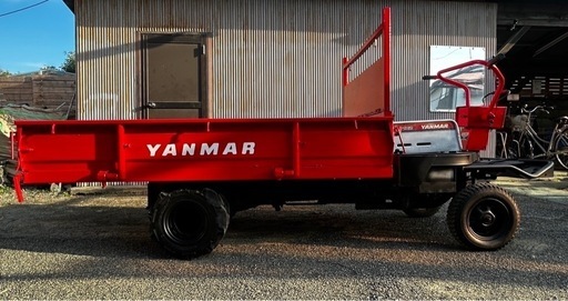 ヤンマー 運搬車 FG182 最大8.0馬力 ガソリン 最大積載量 500kg LEDライト付き　積載 運搬 荷台 動作確認済み！