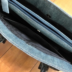 デニム×本革バック（A4サイズ）の画像
