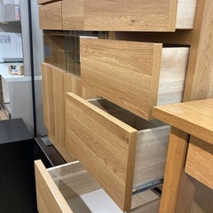 リユースマン倉敷、収納キャビネット、ナチュラル、棚の画像