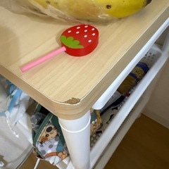 キャスター付き収納ワゴン（3段）の画像