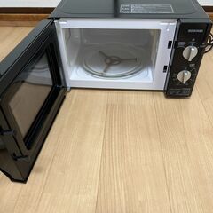 アイリスオーヤマ　電子レンジ　PMB-T176-5-B　2020年製　50Hz専用　中古　動作品　現状の画像