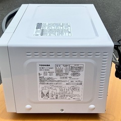 (568)オーブンレンジToshiba ERV18 2022年製の画像