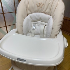 combi  ハイローチェア  手動の画像