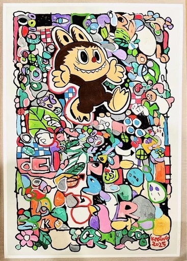 その他 Kasing Lung, How2work, LABUBU, Kasing Lung - The Icon (labubu, Zimomo), 2025