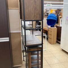 リユースマン倉敷、食器棚、ブラウン、キッチン収納、棚
の画像