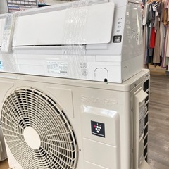 【トレファク高槻店】安心の6ヶ月間保証！取りに来られる方限定！SHARP（シャープ）の壁掛けエアコンのご紹介です！の画像