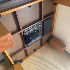 正方形 テーブル こたつ　コタツ 座卓の画像