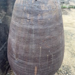 陶器製　壺　鉢カバー　睡蓮鉢　植木鉢の画像