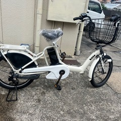 🉐363🉐バッテリー長持ち🉐🉐 ブリヂストン 20インチ 電動自転車🈹現車確認🉑の画像