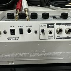 動作確認済み Roland CUBE LITE MONITOR ホワイト モニターアンプ スピーカー ローランド 札幌市 白石店 の画像