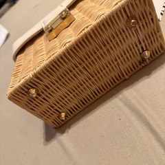 ZARA 新品未使用 カゴバッグ ショルダーの画像