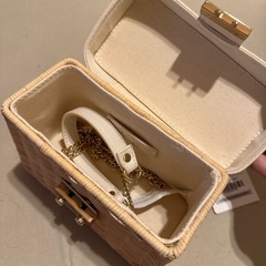ZARA 新品未使用 カゴバッグ ショルダーの画像