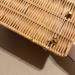 ZARA 新品未使用 カゴバッグ ショルダーの画像