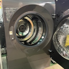 ジャングルジャングル貝塚店 11kgドラム式洗濯機 右開き SHARP ES-X11B 2024年製 リッチブラウン シャープ 乾燥付き 乾燥6kg 中古 洗浄済み 清潔 貝塚市 リサイクルショップ の画像