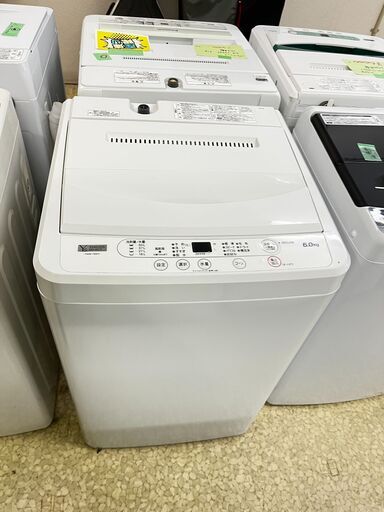 ヤマダ 全自動電気洗濯機 YWM-T60H1 6.0Kg 2021年