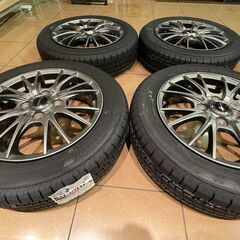 限定１セット【最終】軽自動車 新品タイヤ ホイールセット価格 155/65R14 N-BOX/タント/ワゴンR ブリヂストンNEWNOの画像